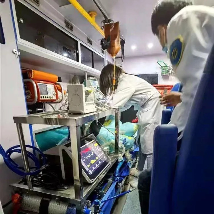 株洲益阳市第二人民医院长途救护车