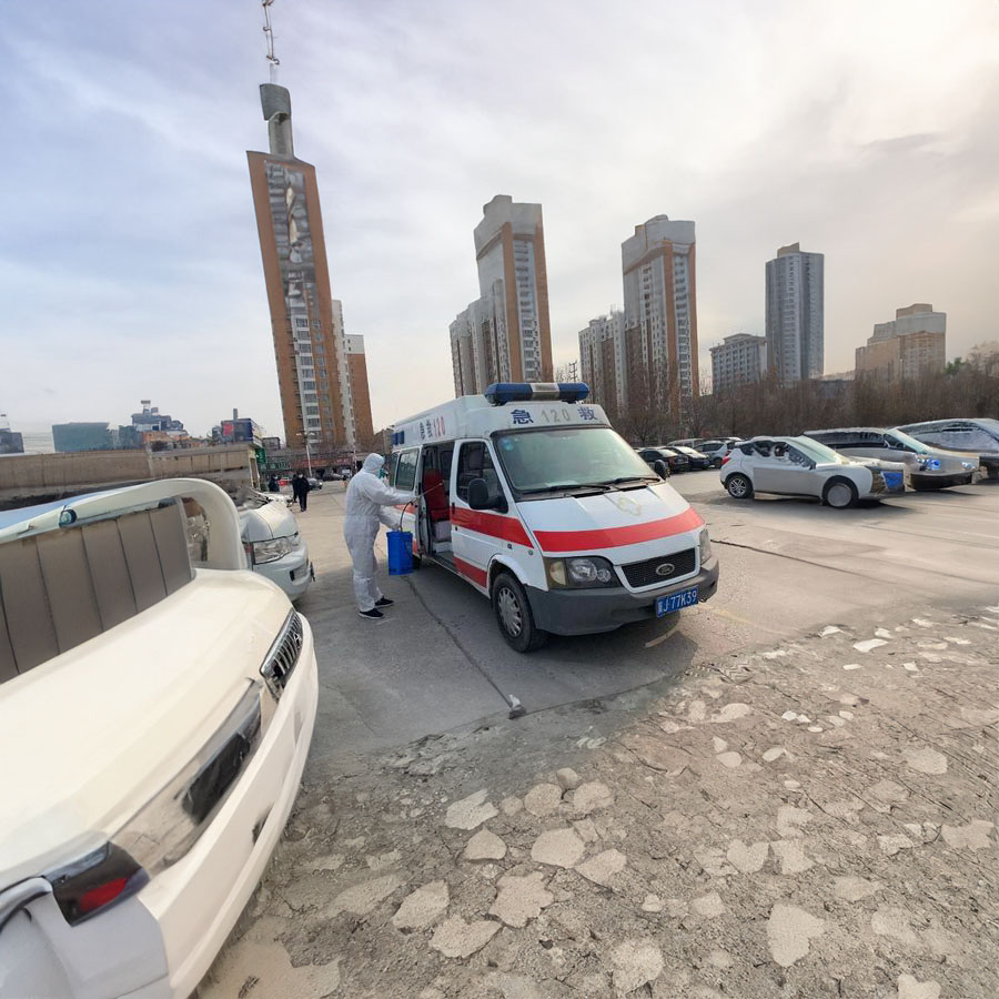 岳阳长沙市第七医院转运到张掖市哪里出租救护车的
